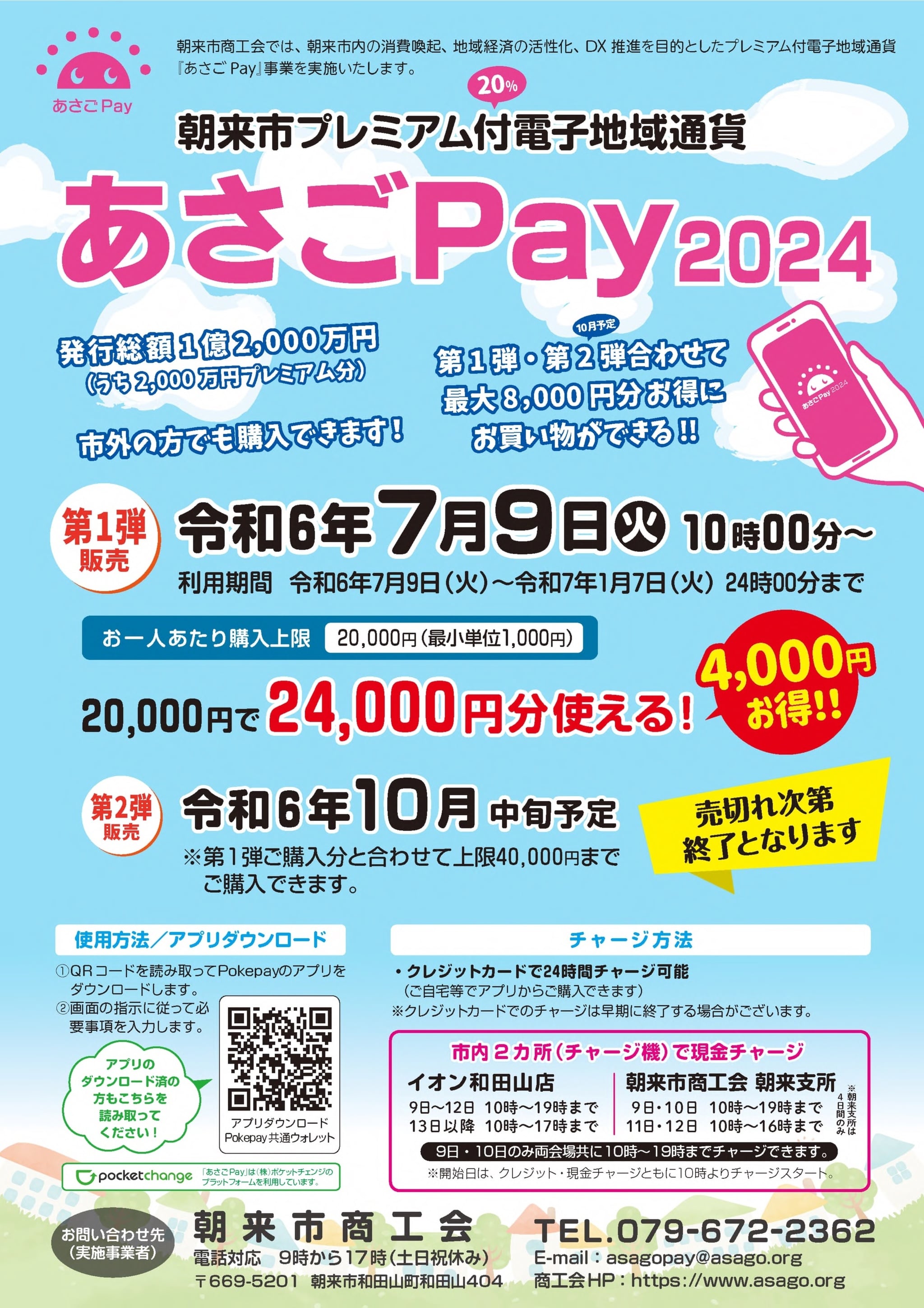 あさごPay2024第1弾の販売について